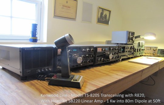 Kenwood Line Up at W8/G4DYR